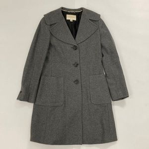 Banana Republic Gray Wool Coat